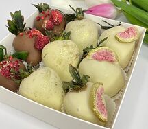 Клубника в шоколаде набор Инжир-малина