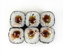 Ролл с угрём