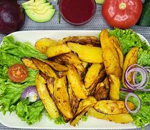 Картофель по-деревенски