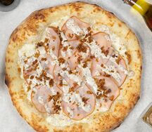 Пицца Грибная с ветчиной