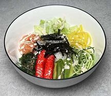 Поке с лососем