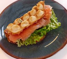 Вафля Сливочный лосось