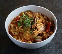 Суп Лагман по-узбекски