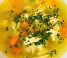 Суп куриный