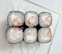 Ролл с креветкой