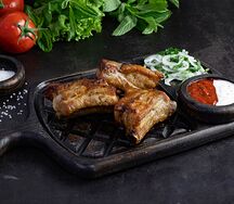 Шашлык из свиных ребер