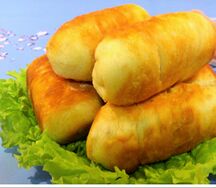 Сосиска в тесте жареная