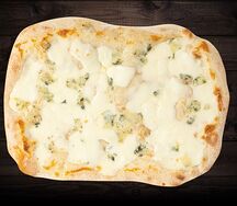 Римская пицца Четыре сыра