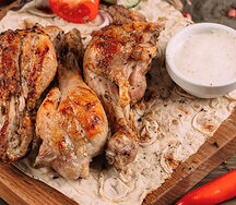 Шашлык из куриной голени 