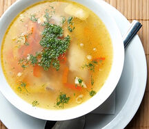 Суп куриный