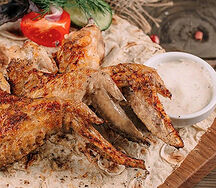 Шашлык из куриных крылышек 