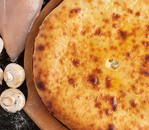 Пирог по-осетински с курицей и сыром