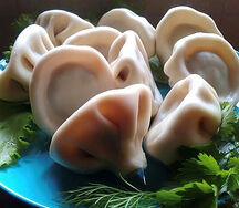 Хинкали с картофелем и сыром 3 шт