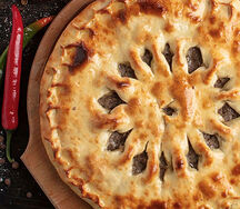 Пирог по-осетински с мясом