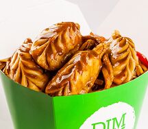 Wok гедзе с говядиной