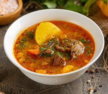 Шурпа с говядиной