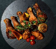 Шашлык из курицы (Голень)