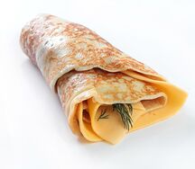 Блин с сыром