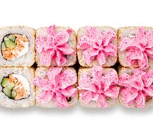 Лав с жаренным лососем