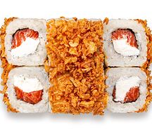 Хрустящий с лососем