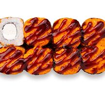 Запеченный хрустящий с крабом