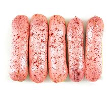 Эклер малина кокос