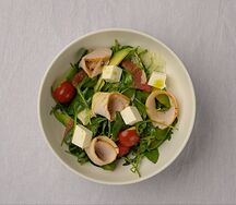 Салат с индейкой и грейпфрутом