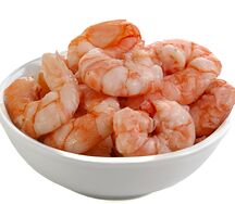 Креветки отварные