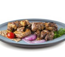 Шашлык из почечной части ягненка