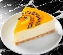 Чизкейк Манго-маракуйя