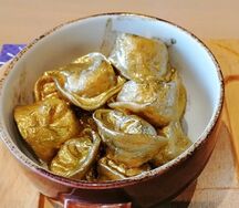 Жареные пельмени 