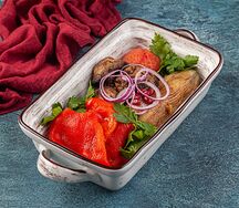 Овощной шашлык