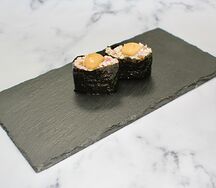 Острые суши с крабом 