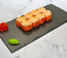 Запеченный с лососем