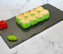 Запеченный со снежным крабом