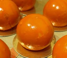 Десерт Шоколадный мандарин