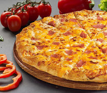 Пицца с ветчиной