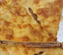 Пирог с говядиной и грибами