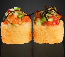 Темпура с лососем