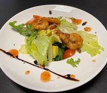 Салат Тропический с креветкой