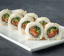 Ролл Аляска с лососем