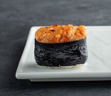 Суши запеченные с креветкой