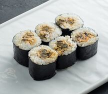 Мини-ролл с мидиями