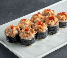 Мини острый запеченный с лососем