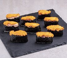 Запеченный гункан сет