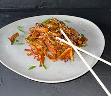 Лапша Wok с куриным филе