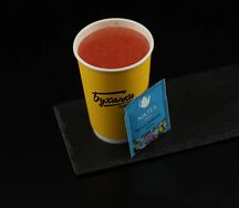 Напиток Грейпфрут-бузина с черным чаем