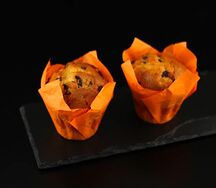 Маффин апельсиновый с шоколадом