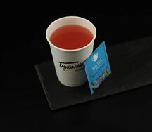 Напиток Грейпфрут-бузина с черным чаем