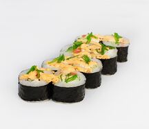 Ролл Филадельфия с копченым лососем